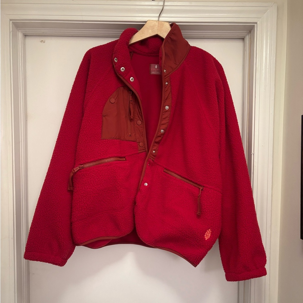 Free people “hit the slopes jacket”